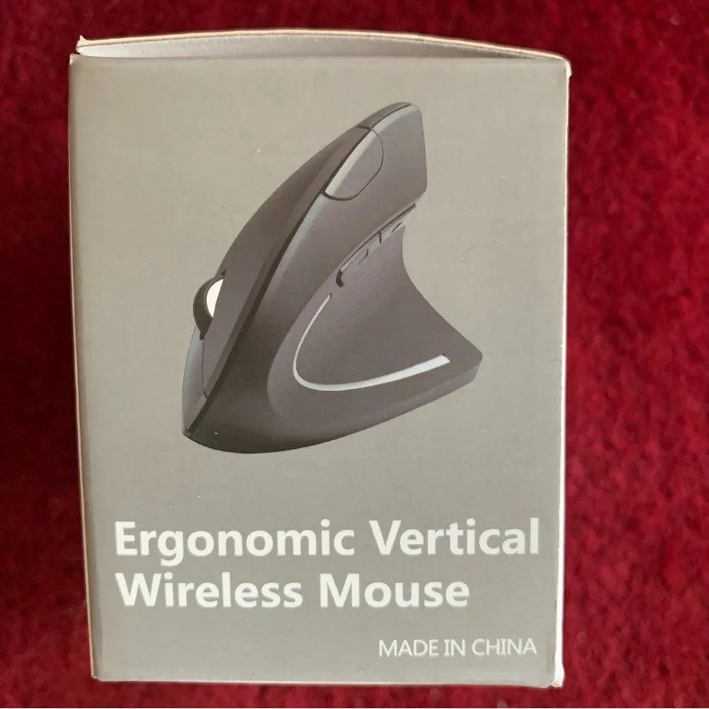 Black Ergonomic Vertical Mouse